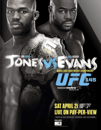 UFC 145 - Jones vs Evans