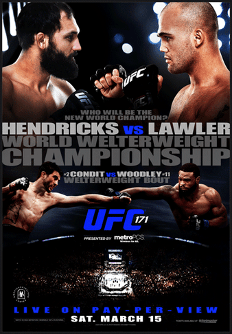 UFC 171 - Hendricks vs Lawler