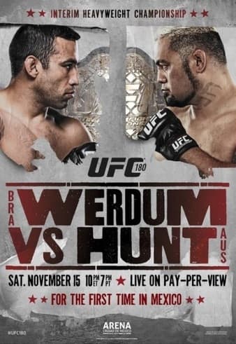 UFC 180 - Werdum vs Hunt