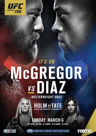 UFC 196 - McGregor vs Diaz