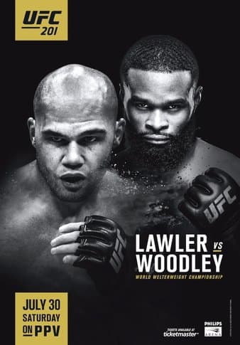 UFC 201 - 롤러 vs 우들리