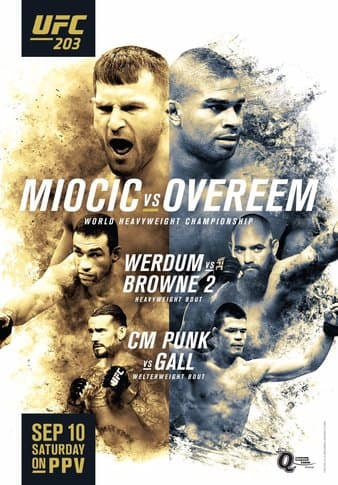 UFC 203 - Miocic vs Overeem