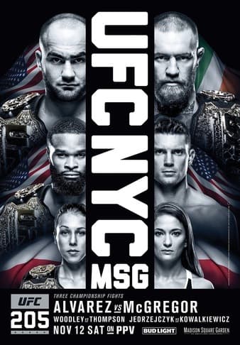 UFC 205 - Alvarez vs McGregor