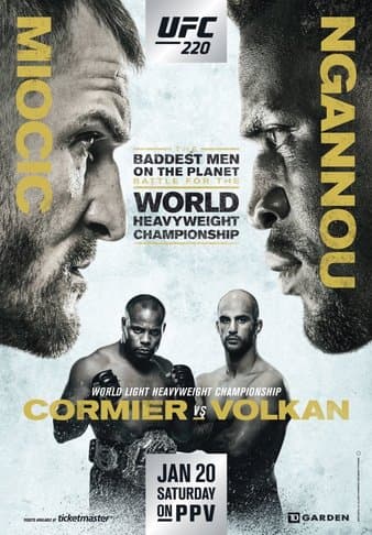 UFC 220 - Miocic vs Ngannou