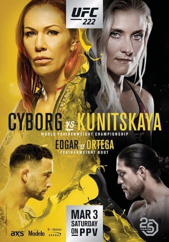 UFC 222 - Cyborg vs Kunitskaya