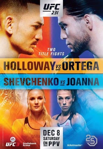 UFC 231 - Holloway vs Ortega