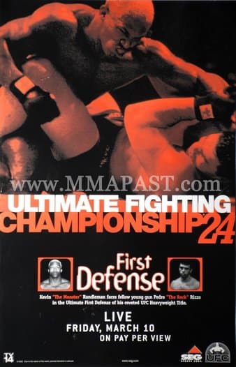 UFC 24 - First Defense