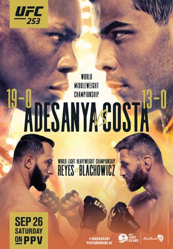 UFC 253 - Adesanya vs Costa