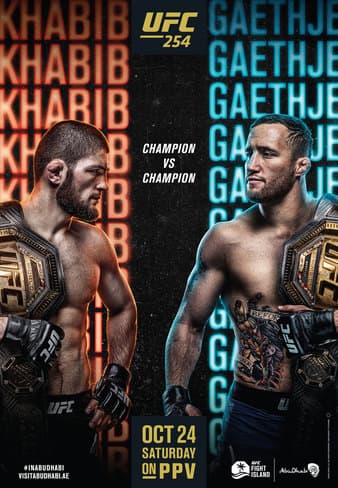 UFC 254 - Nurmagomedov vs Gaethje