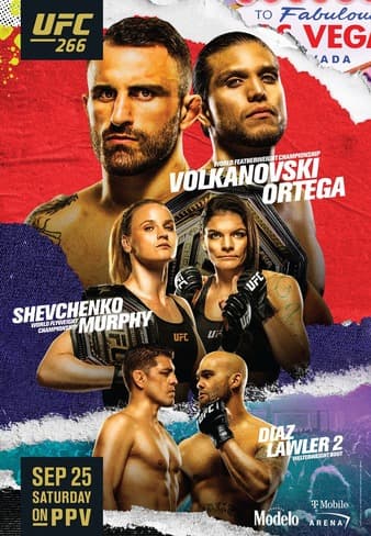 UFC 266 - Volkanovski vs Ortega