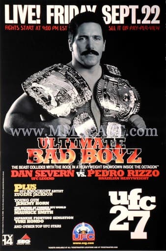 UFC 27 - Ultimate Bad Boyz