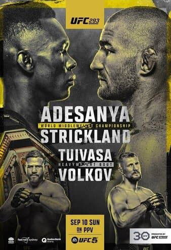 UFC 293 - Adesanya vs Strickland