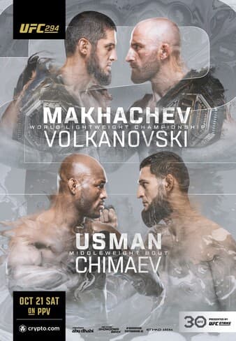 UFC 294 - Makhachev vs Volkanovski 2