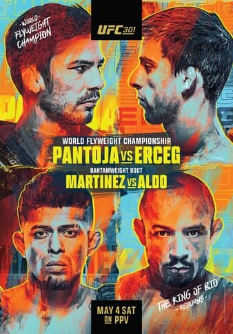 UFC 301 - Pantoja vs Erceg