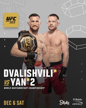UFC 323 - Dvalishvili vs Yan 2