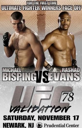 UFC 78 - Validation