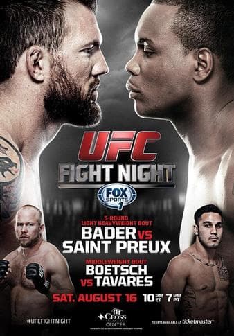 UFC Fight Night 47 - Bader vs St. Preux