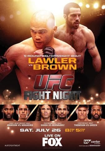UFC on Fox 12 - Lawler vs Brown