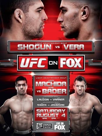 UFC on Fox 4 - Shogun vs Vera