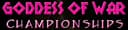 Goddess of War Championships logo